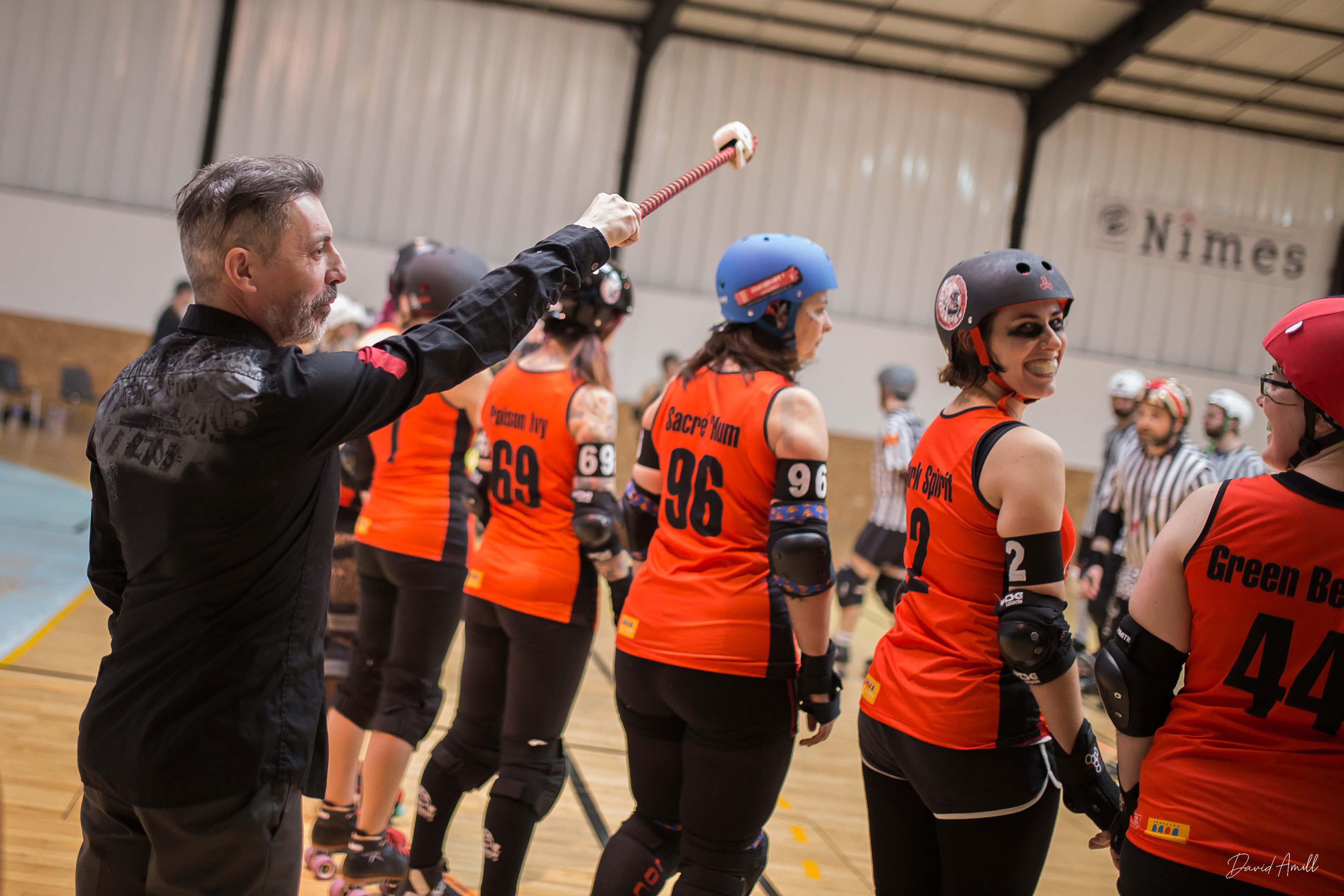Roller Derby Match Bones Breaker Nimes Broyeuses de chair alès